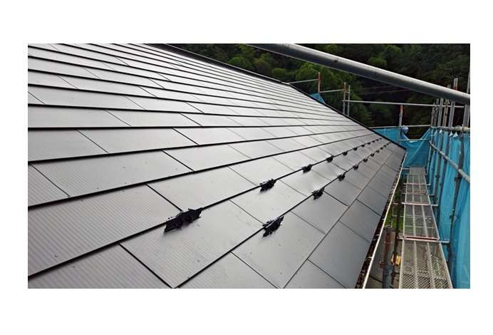 雪止めを取り付けて完成です。